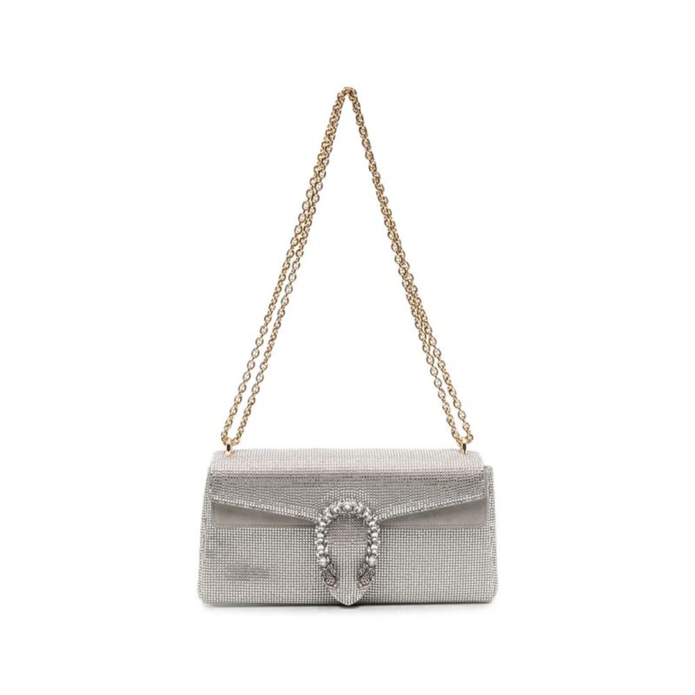 Gucci Silver Shoulder Bags Women
